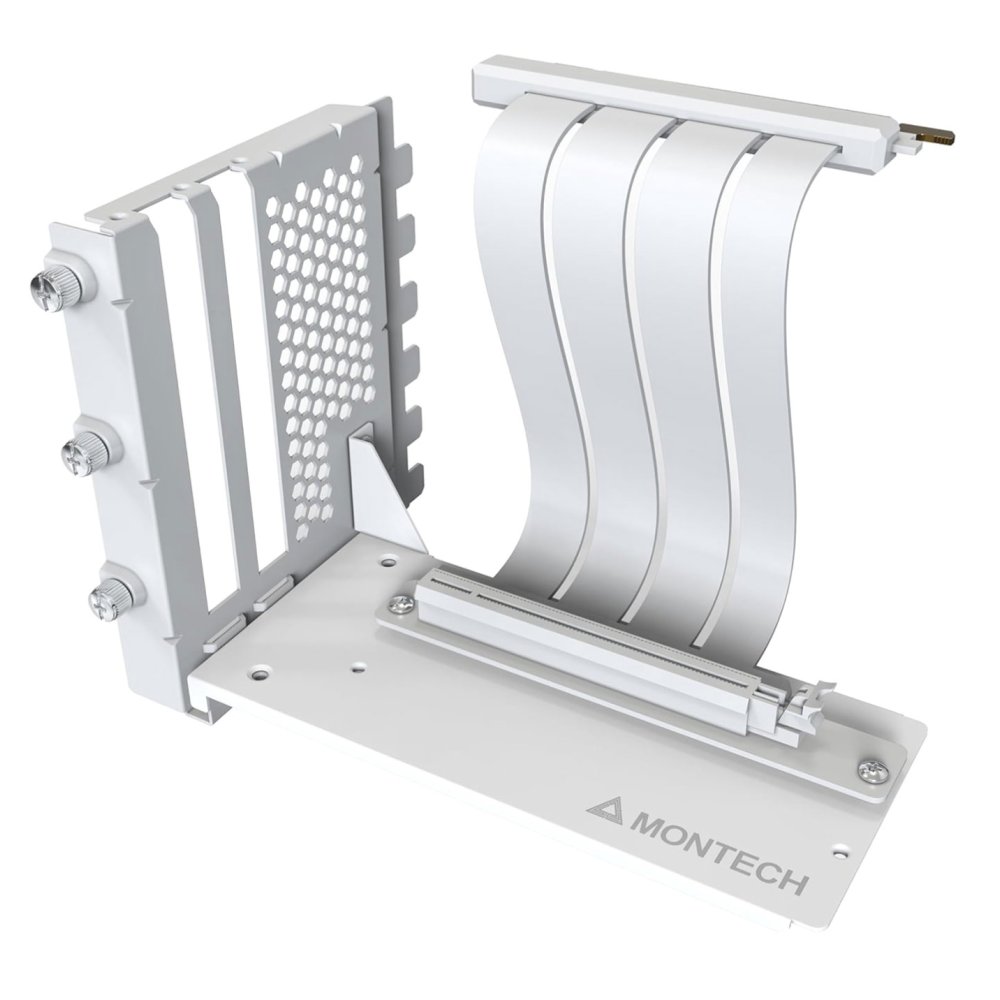 Montech VGM 2 White PCIe 4.0 Vertical GPU Mounting Kit