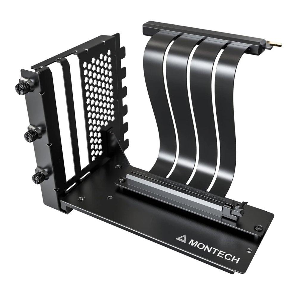 Montech VGM 2 Black PCIe 4.0 Universal Vertical GPU Mounting Kit