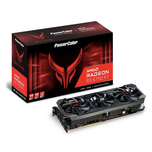 Open Box PowerColor AMD Radeon RX 6750 XT Red Devil 12GB Graphics Card