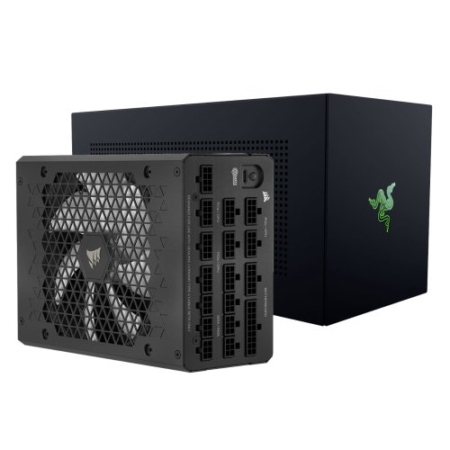 Razer Core X V2 eGPU ThunderBolt 5 Enclosure & CORSAIR HX1500i (2025) ATX PSU Bundle (No GPU)