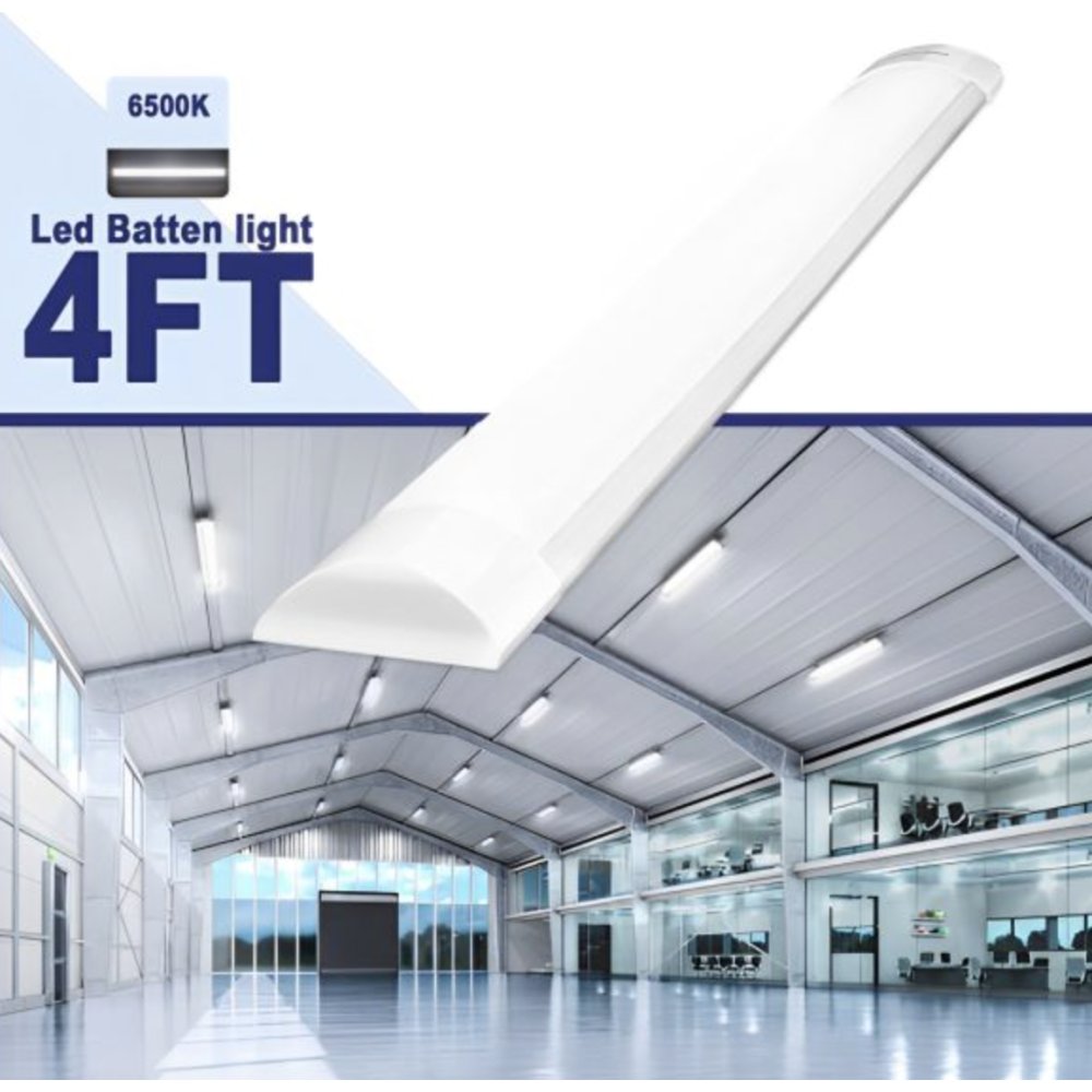Brightex Led Batten Tube Light 30w 3000 Lumens 4 Feet 1200x76x24mm